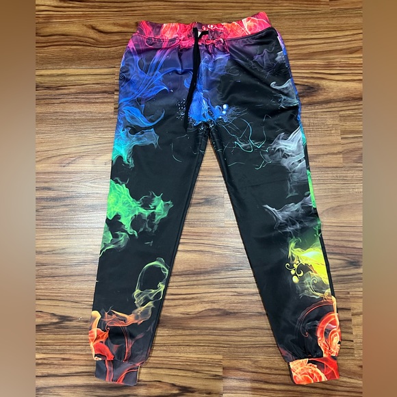 Colorful Joggers, size small - Picture 4 of 4